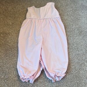 The Beaufort Bonnet Company Light Pink Kids Romper